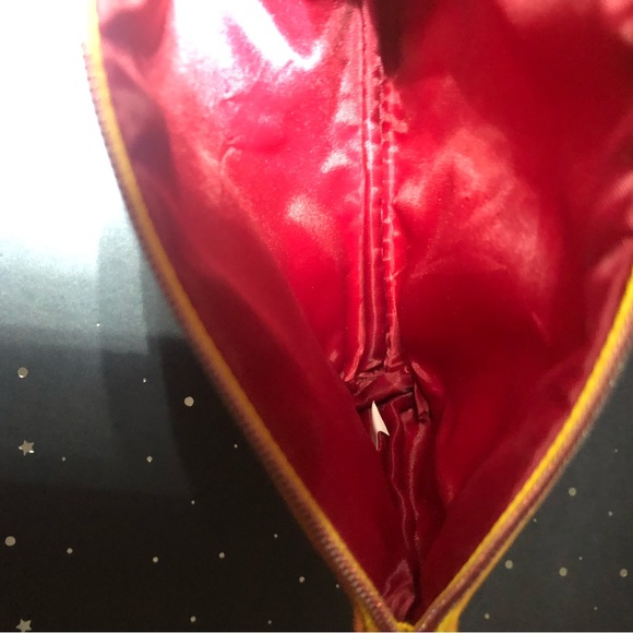 🐬 CLEARANCE ITEM : IPSY peace Love Lipstick Zippered Makeup Tote Ombré Colors - Picture 12 of 13